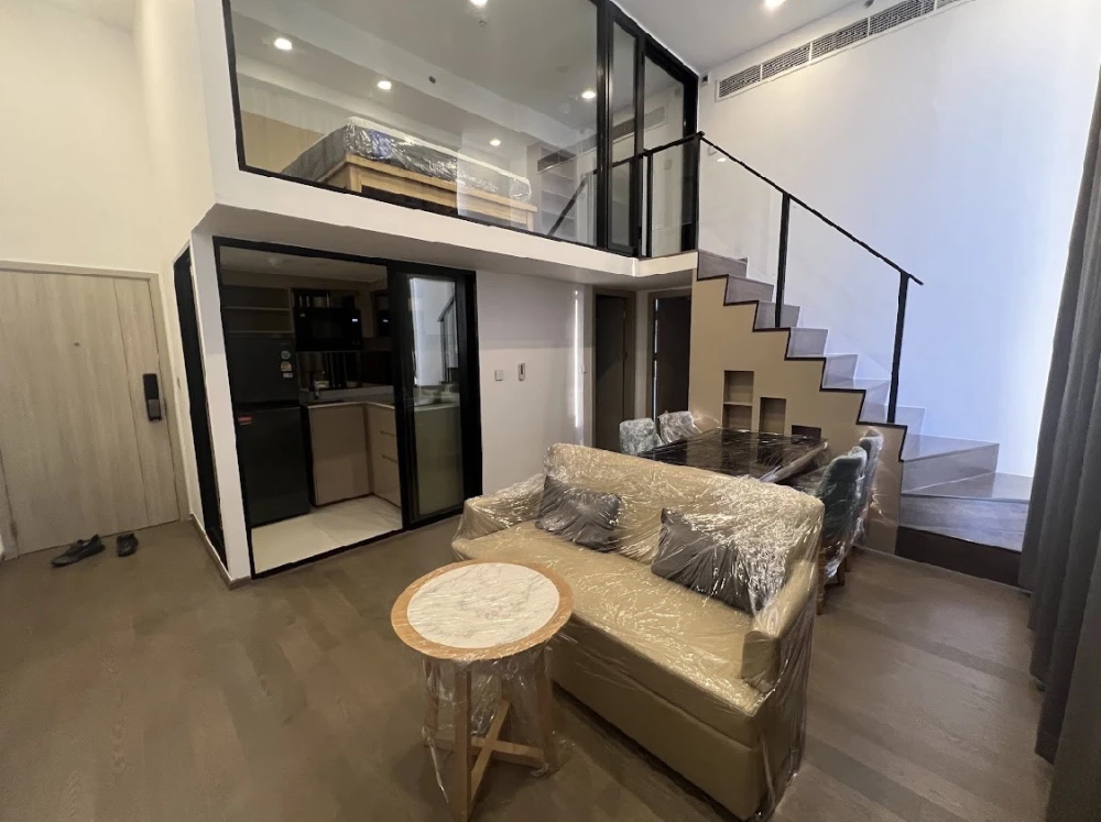 For rent!! Condo Park Origin Ratchawithi, 34th floor, beautiful room, good location, convenient transportation, don't miss it!!