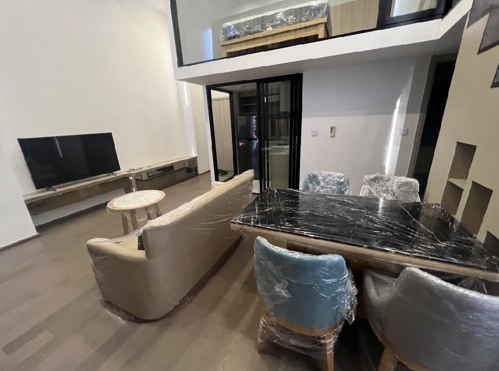 For rent!! Condo Park Origin Ratchawithi, 34th floor, beautiful room, good location, convenient transportation, don't miss it!!