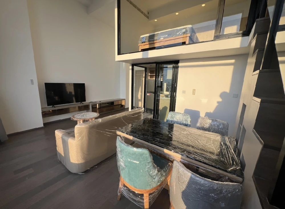 For rent!! Condo Park Origin Ratchawithi, 34th floor, beautiful room, good location, convenient transportation, don't miss it!!