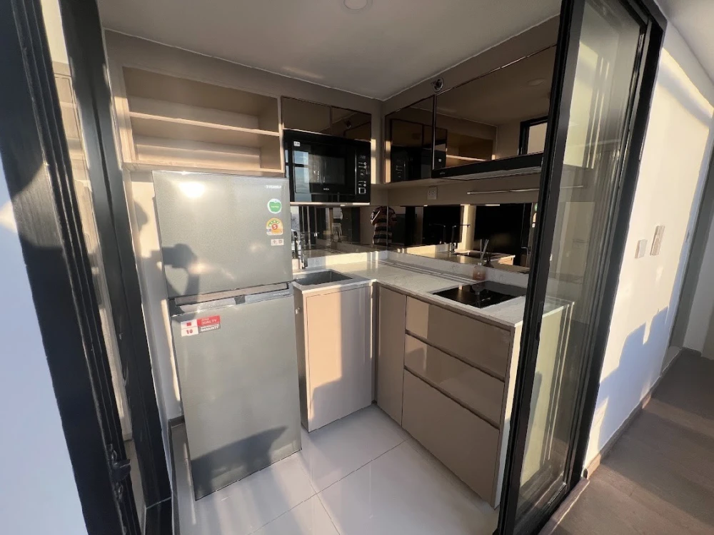 For rent!! Condo Park Origin Ratchawithi, 34th floor, beautiful room, good location, convenient transportation, don't miss it!!