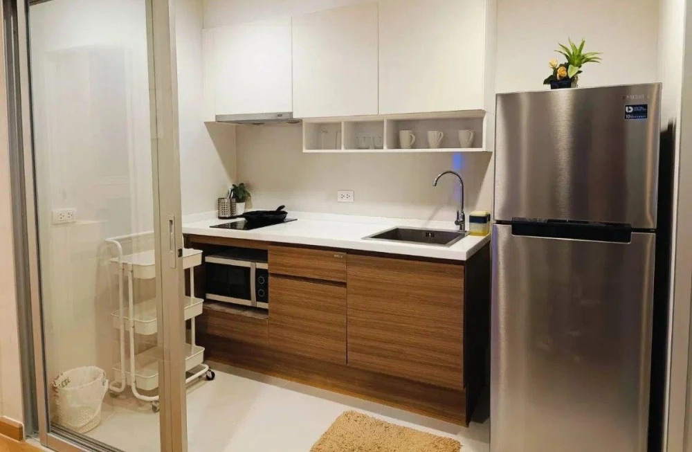 For rent!! Condo Fuse Chan-Sathorn, 11th floor, Building C, beautiful room, fully furnished, good location, convenient transportation, don't miss it!!