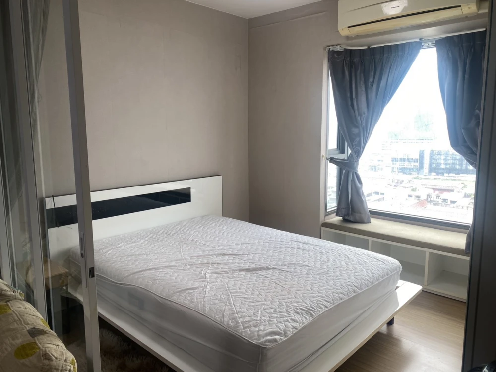 For rent!! Condo Fuse Mobius Ramkhamhaeng Station, 15th floor, swimming pool view, beautiful room, move in with your bags, don't miss out!!