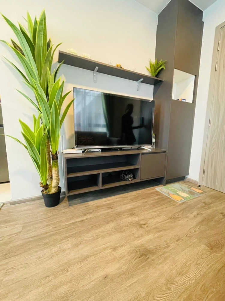 For rent!! Condo Monte Rama 9, 8th floor, garden view, fully furnished, move in with your bags, book now!!