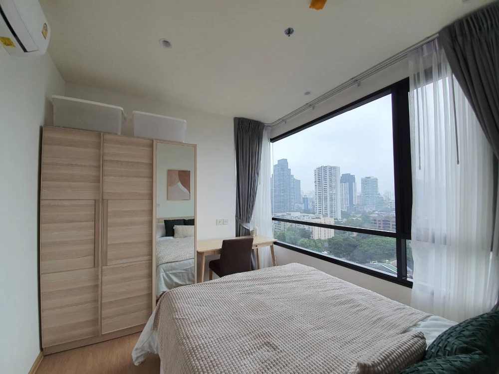 For rent!! Condo Maru Ekkamai 2, 14th floor, fully furnished, ready to move in. Don't miss out!!