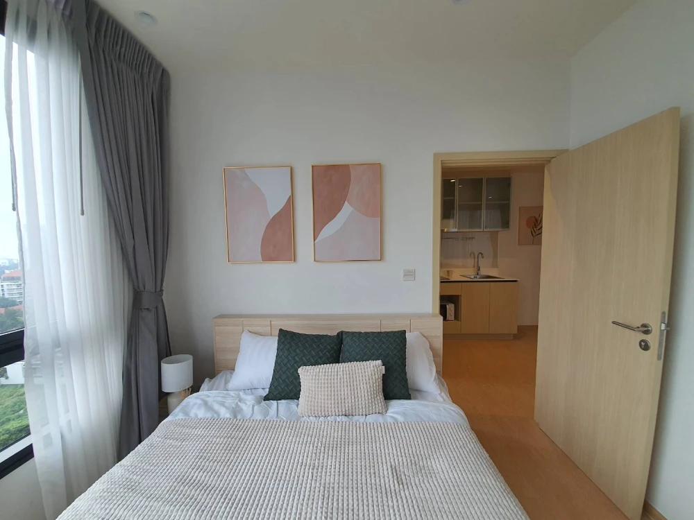 For rent!! Condo Maru Ekkamai 2, 14th floor, fully furnished, ready to move in. Don't miss out!!