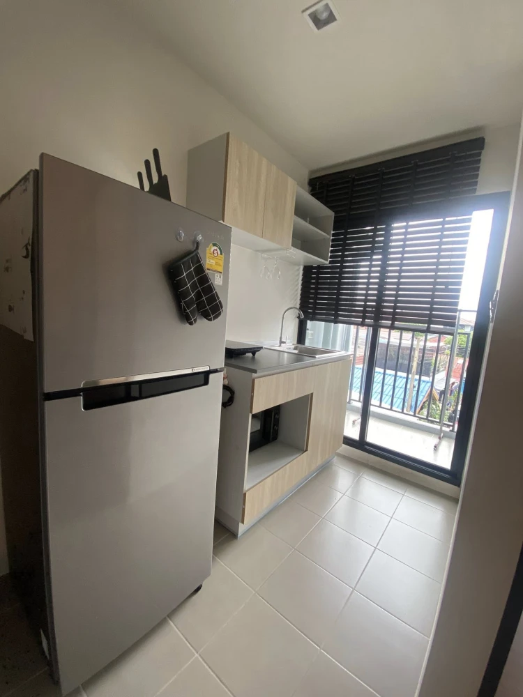 Condo for rent, On Nut-Rama 9, ready to move in, fully furnished, hurry and reserve before it's too late.