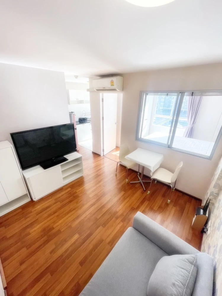 For rent!! Condo U Hua Mak Station, 5th floor, beautiful room, fully furnished, good price, don't miss it!!