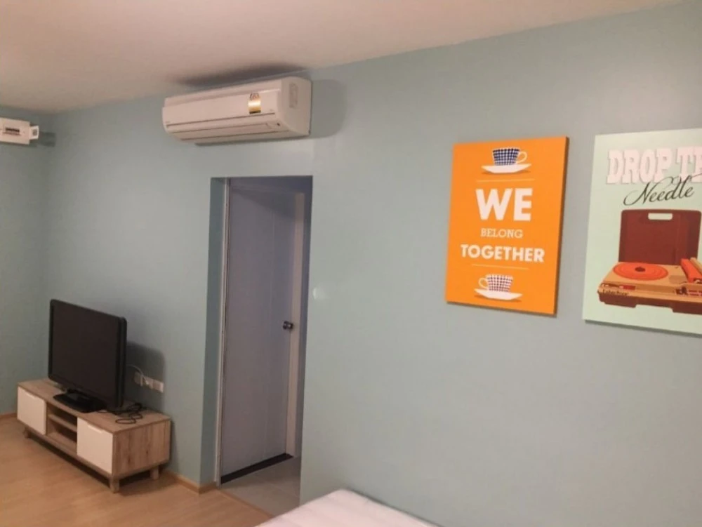 For rent!! Condo Union Charan, 5th floor, Building B, complete electrical appliances, just bring your bags and move in. Hurry up and book now!!