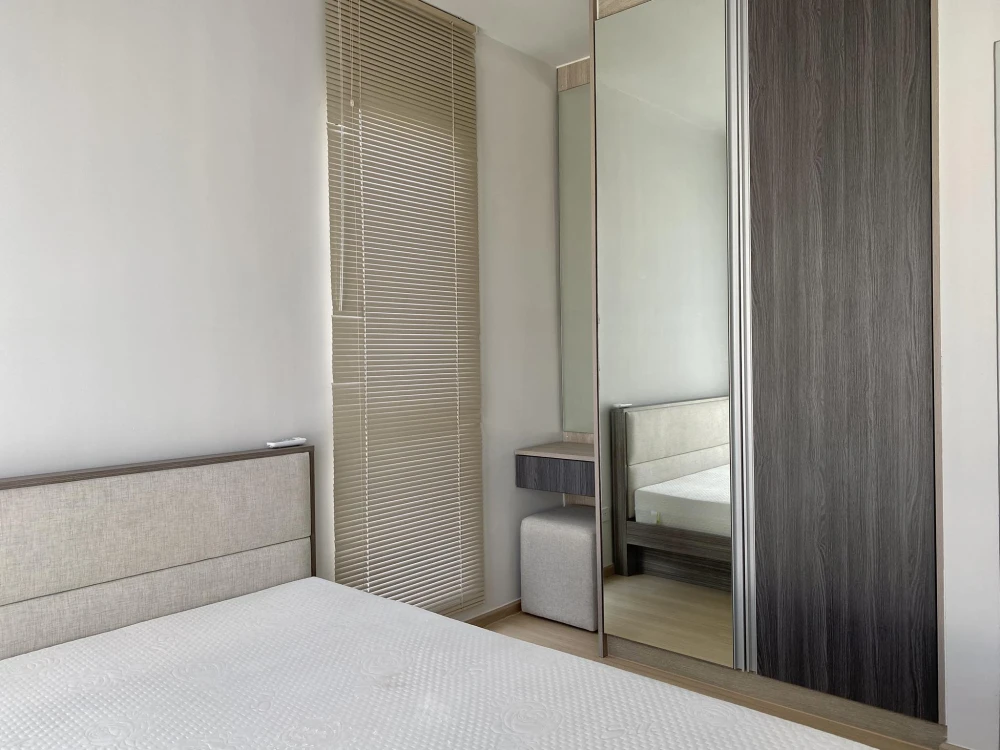 For rent!! Condo Unio Sukhumvit 72, 8th floor, swimming pool view, beautiful room, ready to move in, convenient transportation, don't miss it!!