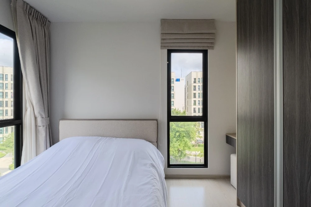 For rent!! Condo Unio Sukhumvit 72 Phase 2, 5th floor, Building B, beautiful room, ready to move in, don't miss it!!