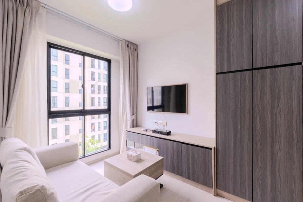 For rent!! Condo Unio Sukhumvit 72 Phase 2, 5th floor, Building B, beautiful room, ready to move in, don't miss it!!