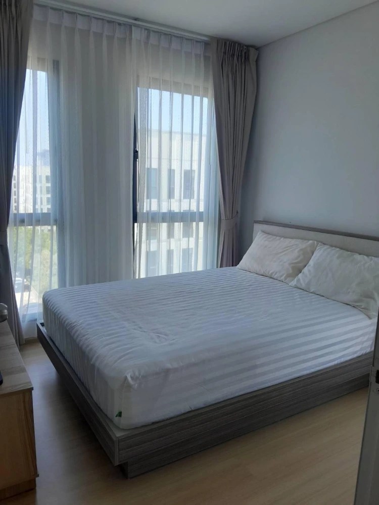 For rent!! Condo Unio Sukhumvit 72 Phase 2, 8th floor, corner room, ready to move in, fully furnished, don't miss it!!
