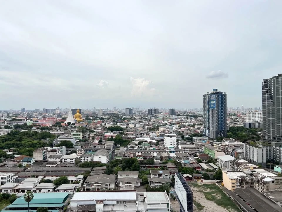 For rent!! Rich Point Condo at BTS Wutthakat, 21st floor, beautiful room, fully furnished, ready to move in. Reserve now!!