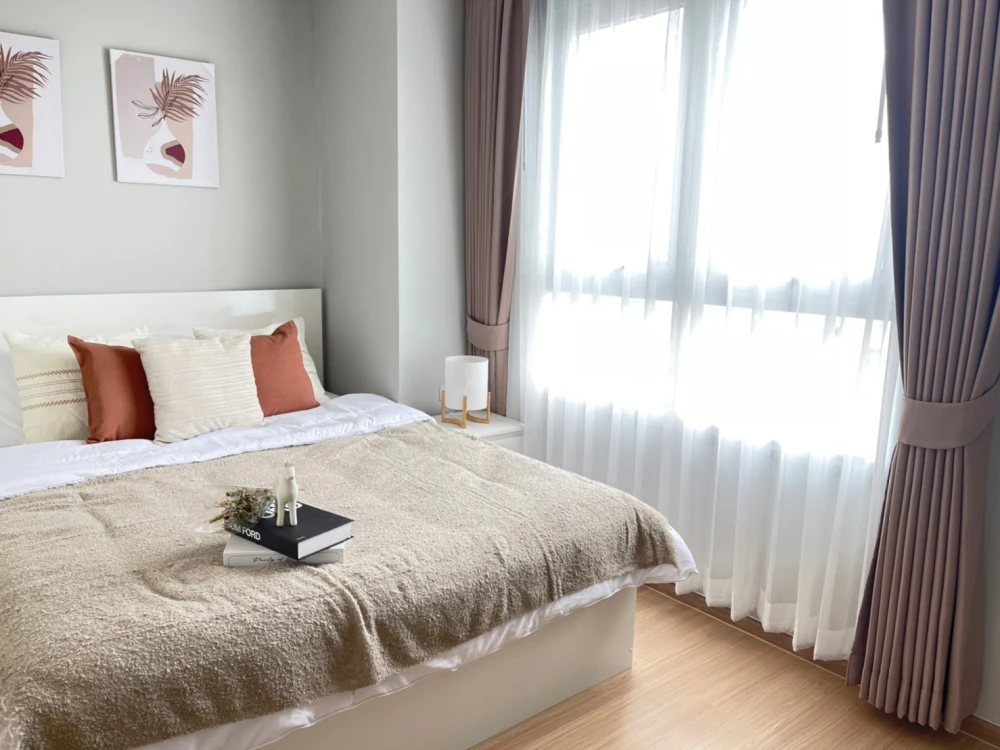 Condo for rent Rich Park @ Chao Phraya, high floor, nice to live in, fully furnished, good price, hurry and book now+++