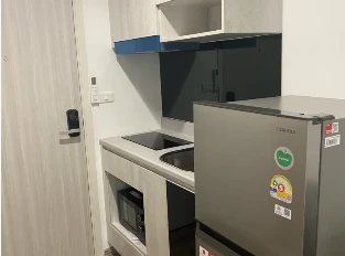 For rent!! Condo Rich Park Terminal Phaholyothin 59, 12A floor, beautiful room, nice to live in, fully furnished, hurry up and book now!!