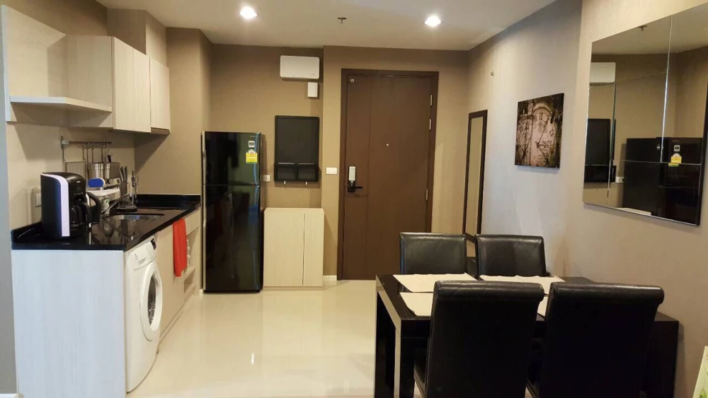 Condo for rent, Rhythm Sathorn - Narathiwat, beautiful room, clean, spacious, ready to move in.