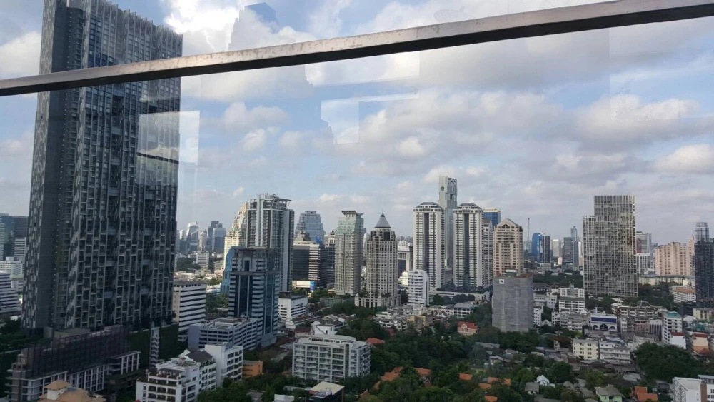 Condo for rent, Rhythm Sathorn - Narathiwat, beautiful room, clean, spacious, ready to move in.