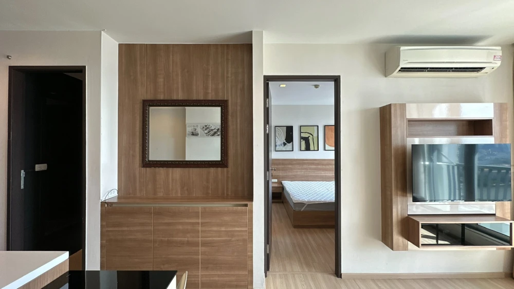 For rent!! Condo Rhythm Sathorn, 25th floor, Building N, fully furnished, ready to move in, don't miss it!!