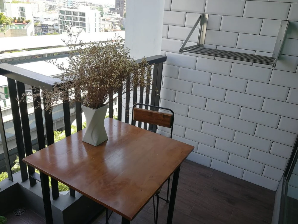 For rent!! Condo Rhythm Sukhumvit 44/1, a quality condo in the heart of the city, convenient to travel, ready to move in immediately, don't miss it!!