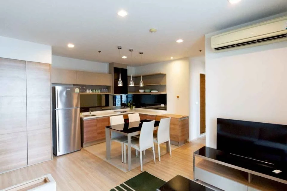 Condo for rent, Rhythm Sukhumvit 50, beautifully decorated, ready to move in fully furnished complete electrical appliances