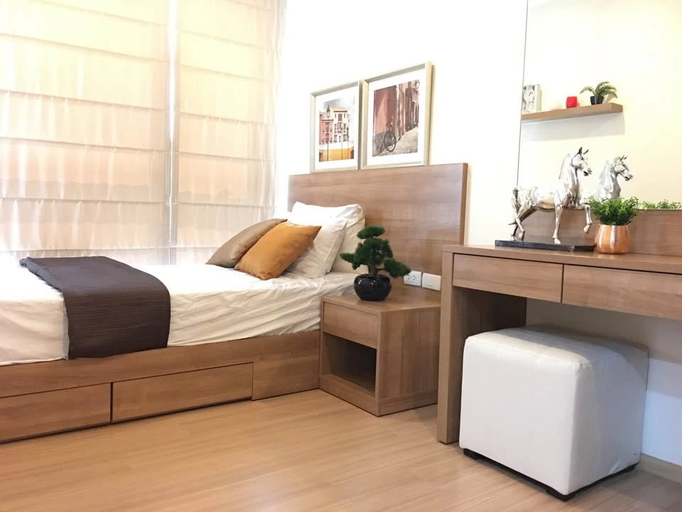 Condo for rent, Rhythm Sukhumvit 50, beautiful pool view, convenient transportation, good location, worth investing, don't miss it!!