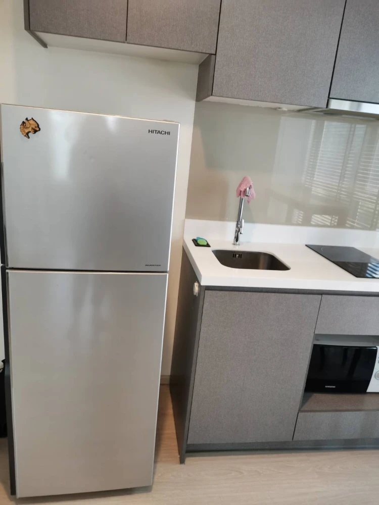 For rent!! Condo Rhythm Asoke 2, 8th floor, corner room, beautiful room, fully furnished, ready to move in, don't miss it!!