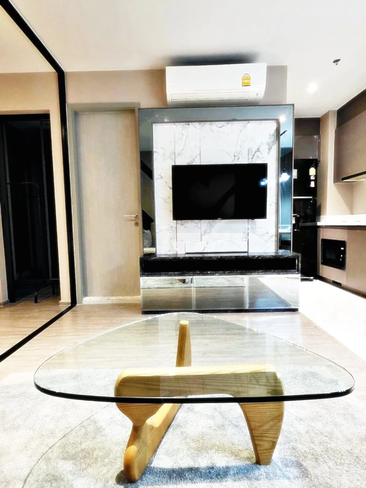 For Sale/Rent!! Rhythm Ekkamai Condo, 14th floor, beautiful unit, luxuriously decorated, fully furnished, ready to move in. Reserve now!!