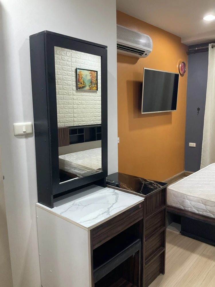 For rent!! Condo Resort Ta Yen Akat, 8th floor, beautiful room, convenient transportation, ready to move in, don't miss it!!