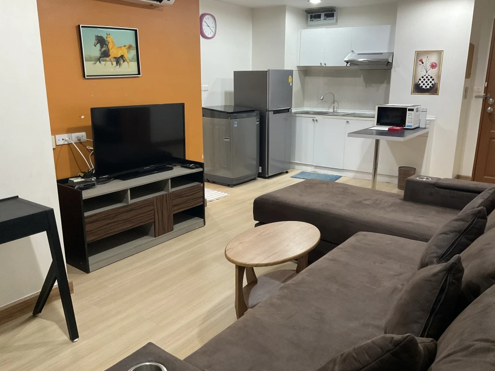 For rent!! Condo Resort Ta Yen Akat, 8th floor, beautiful room, convenient transportation, ready to move in, don't miss it!!