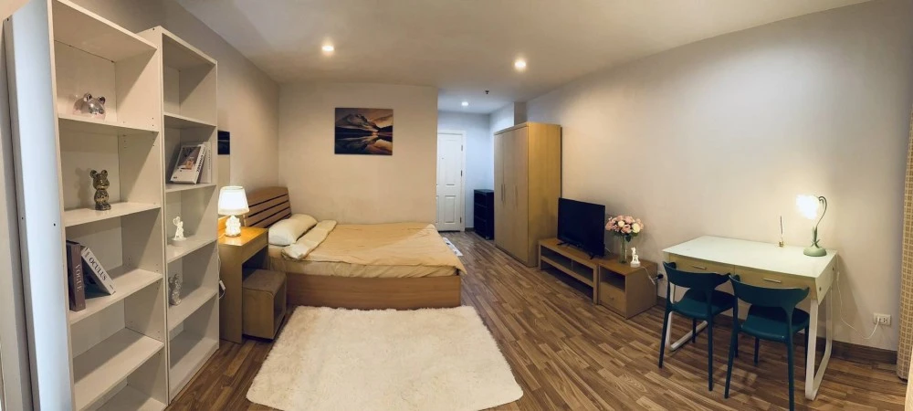 Condo for rent: Regent Home 15 Chaengwattana, 10th floor, corner room, very beautiful view. I tell you to hurry and reserve before you miss the opport