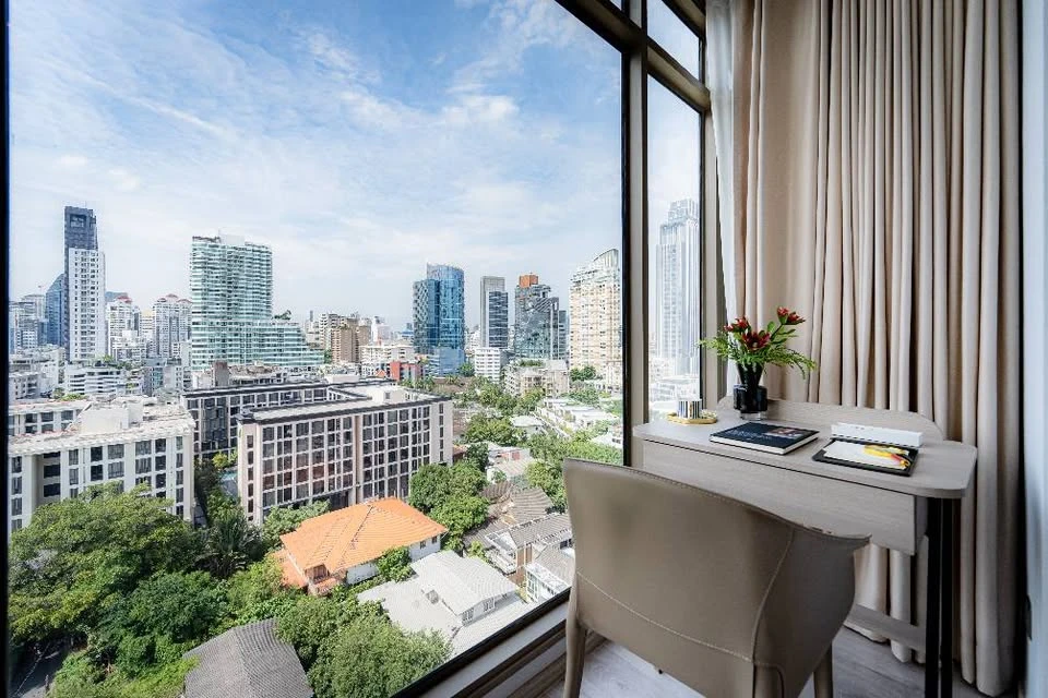 For rent: Rhythm Ekkamai Estate 63 condo. Beautifully decorated, luxurious and very livable. Don't miss out!
