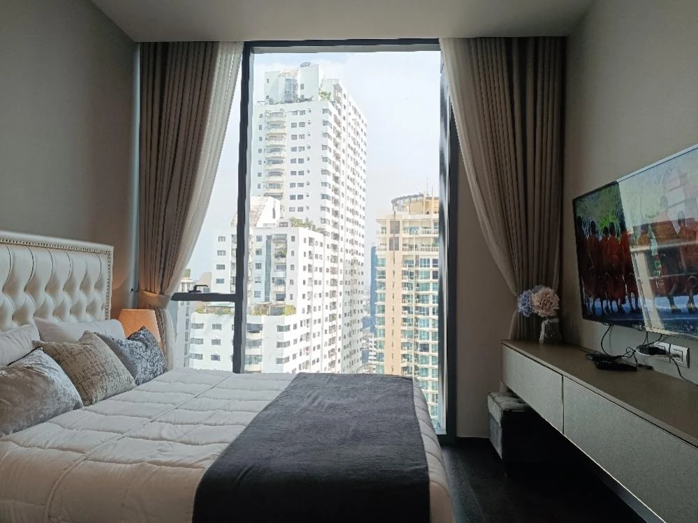 For rent!! Condo Lavic Sukhumvit 57, 19th floor, corner room, fully furnished, ready to move in, hurry up and book now!!