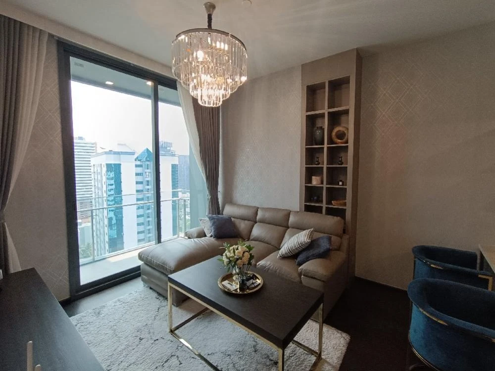 For rent!! Condo Lavic Sukhumvit 57, 19th floor, corner room, fully furnished, ready to move in, hurry up and book now!!