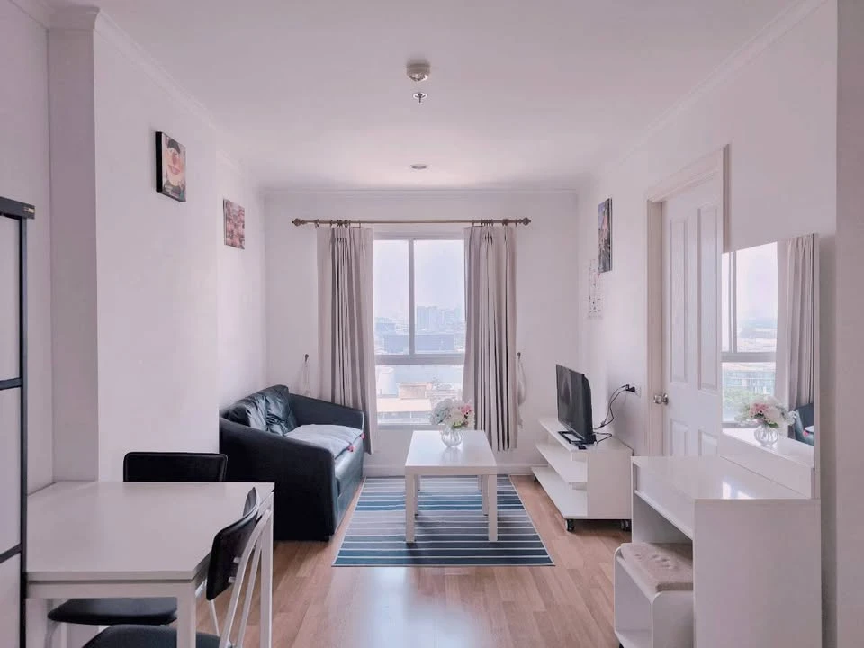 Condo for rent, Lumpini Rama 4 Kluaynamthai. Ready to move in, fully furnished with appliances. Spacious area. Book now, don't miss out!