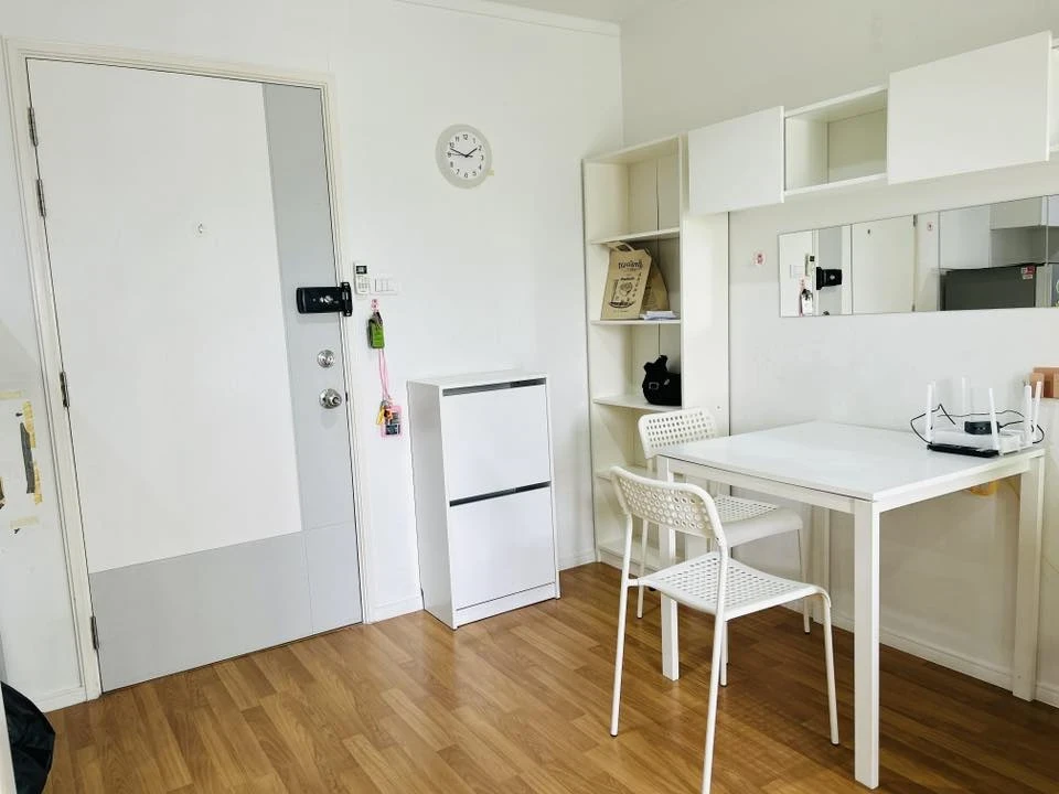 Condo for rent!! Lumpini Park Rama 9-Ratchada, 14th floor, Building A, fully furnished, ready to move in. Don't miss out!!