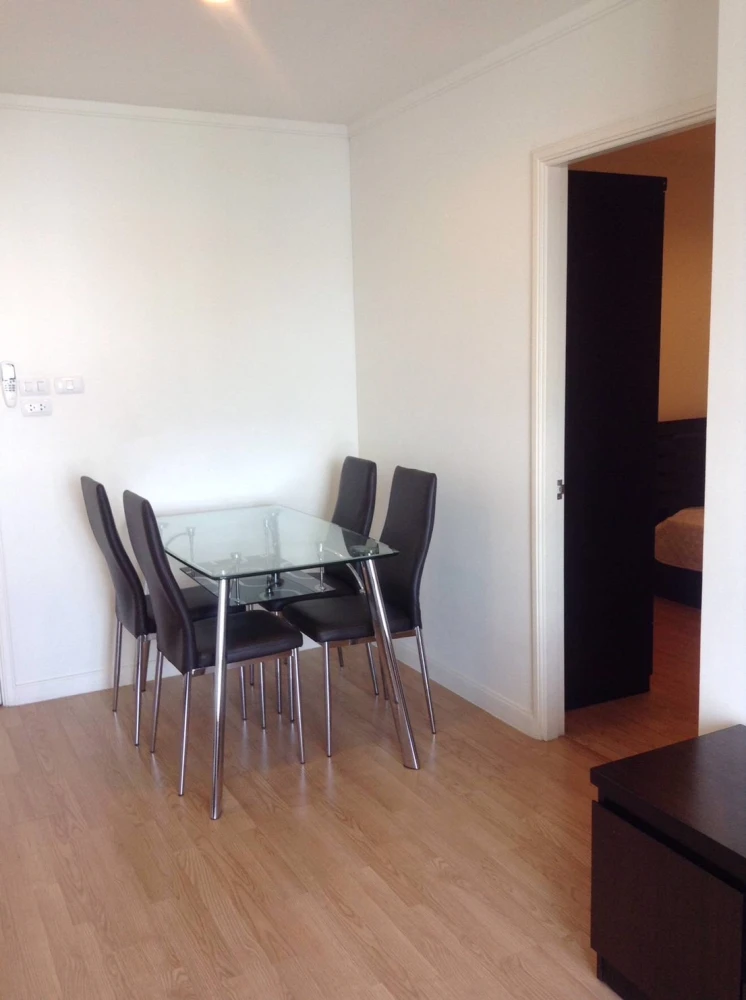 For rent!! Lumpini Ville condo, Phatthanakan-Phetchaburi New Road, 8th floor, Building A2, fully furnished, ready to move in, hurry up and book now!!