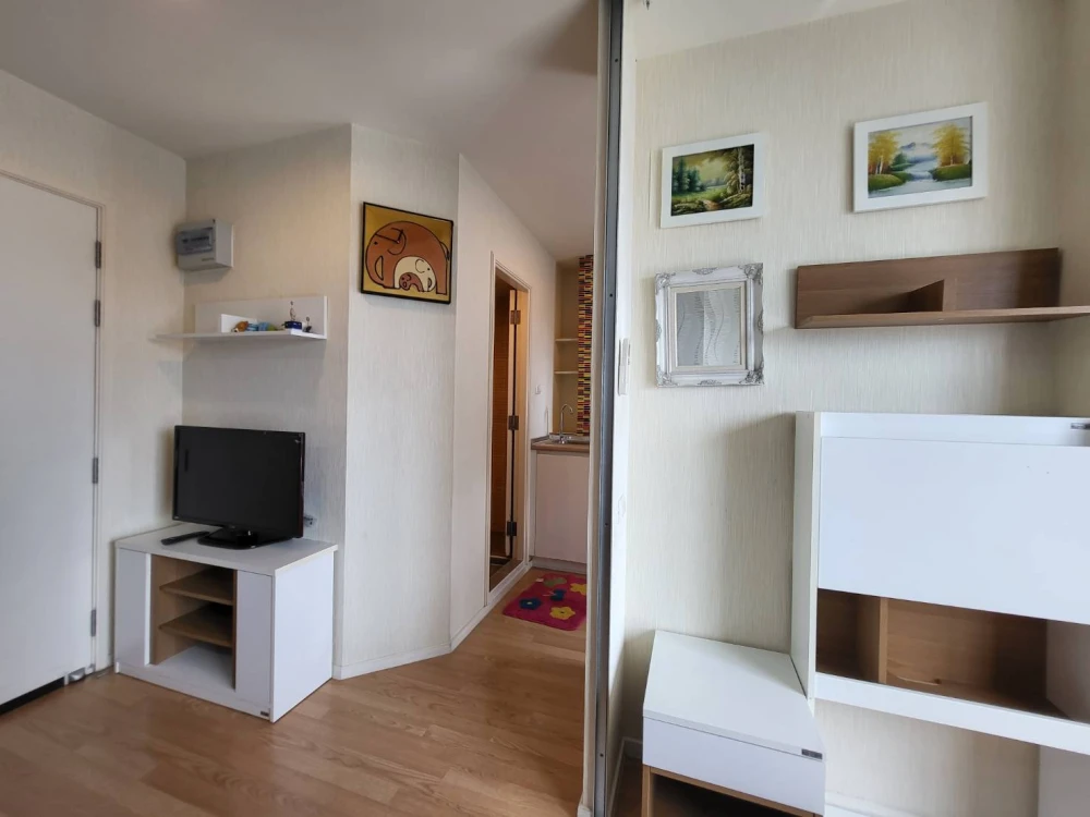 Condo for rent Lumpini Ville Ramkhamhaeng 60/2, corner room, beautiful view, fully furnished, reserve now!