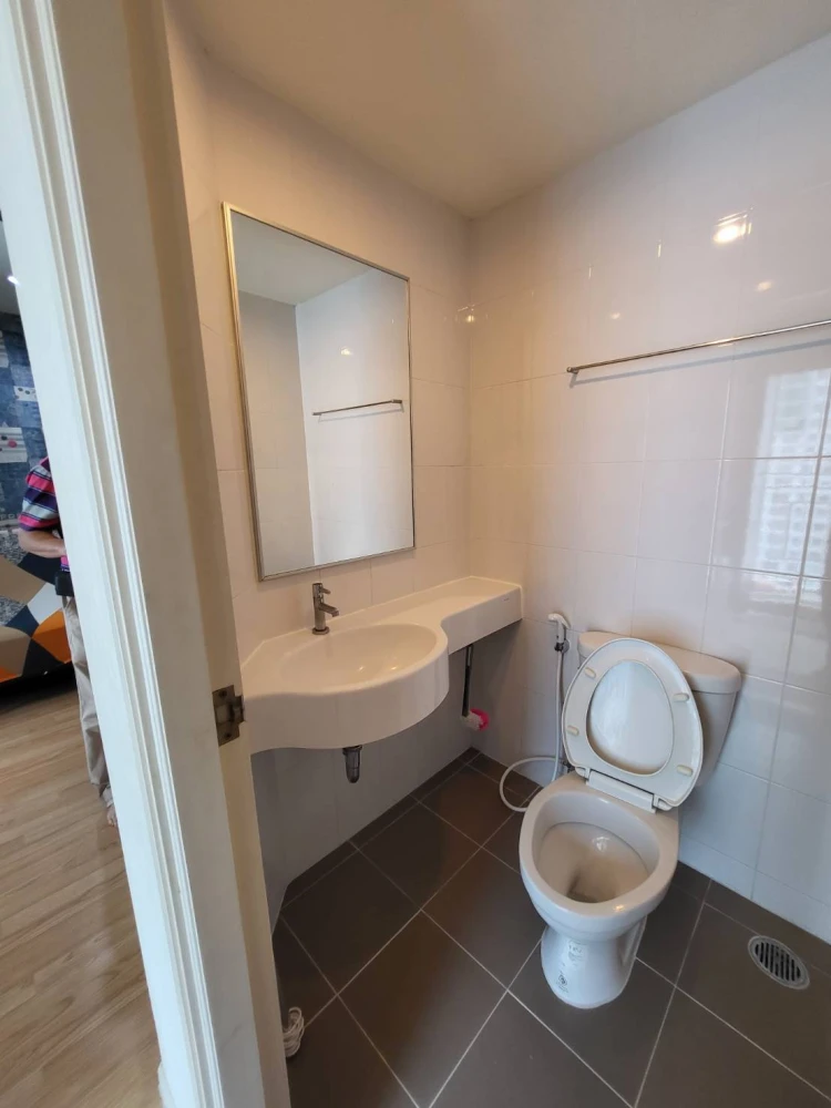 Condo for rent Lumpini Ville Ramkhamhaeng 60/2, corner room, beautiful view, fully furnished, reserve now!