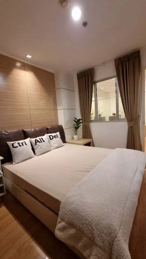 Condo for rent, Lumpini Ville Ramintra - Laksi, good location, next to the train station, near the mall, ready to move in. Hurry up to reserve before it's gone!
