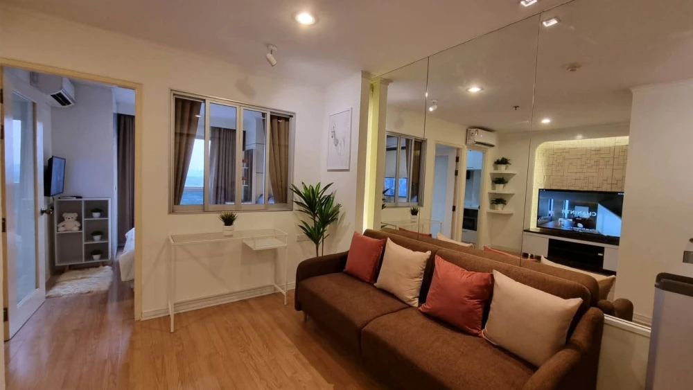 Condo for rent, Lumpini Ville Ramintra - Laksi, good location, next to the train station, near the mall, ready to move in. Hurry up to reserve before it's gone!