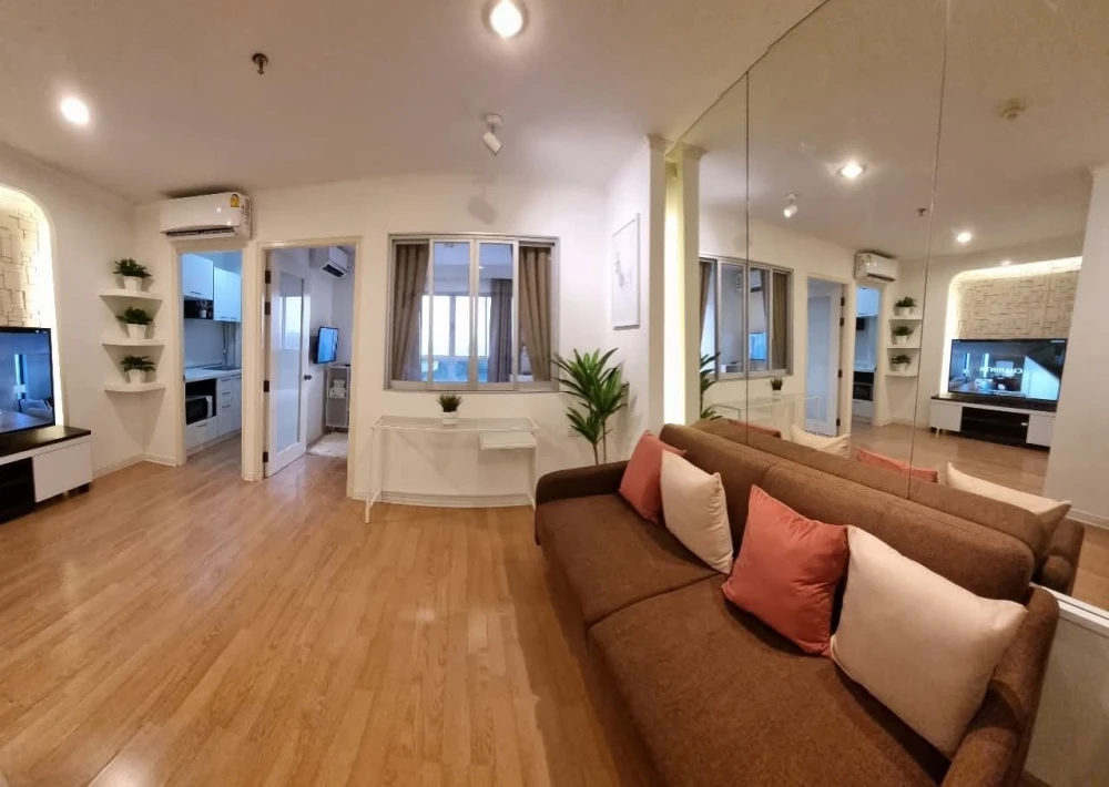 Condo for rent, Lumpini Ville Ramintra - Laksi, good location, next to the train station, near the mall, ready to move in. Hurry up to reserve before it's gone!