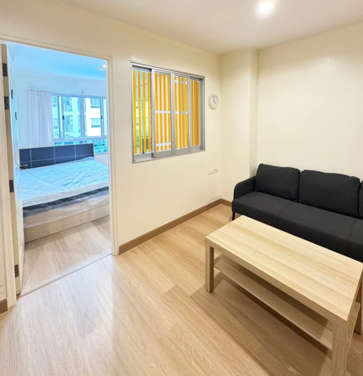 Condo for rent, Lumpini Ville Ramintra-Lak Si, well-separated rooms, great price, hurry and reserve now.