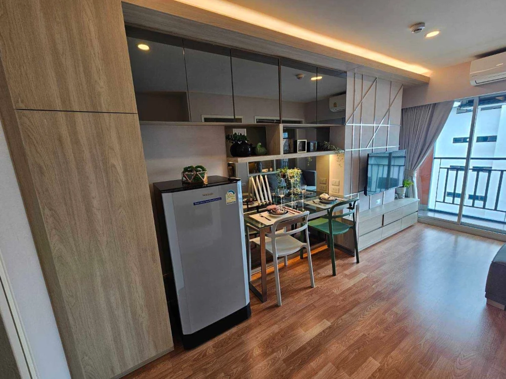 For rent!! Lumpini Ville Condo Sukhumvit 101/1-Punnawithi 7th floor, Building A, fully furnished, hurry up and book now!!