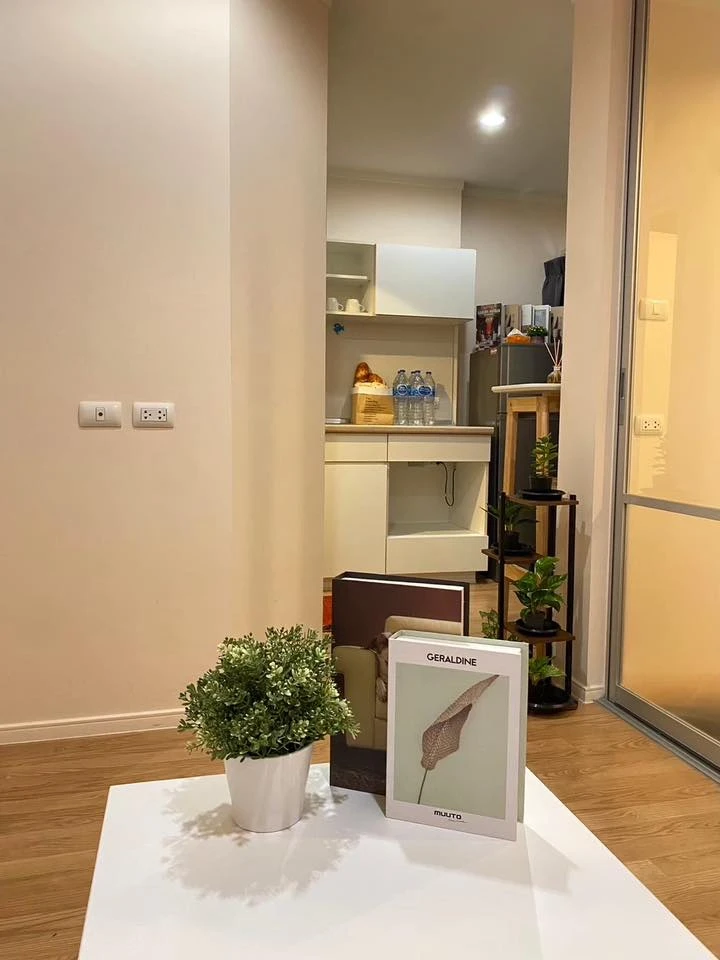 Condo for rent, Lumpini Ville Sukhumvit 109-Bearing. Ready to move in, fully furnished. Affordable price. Book now before it's too late!