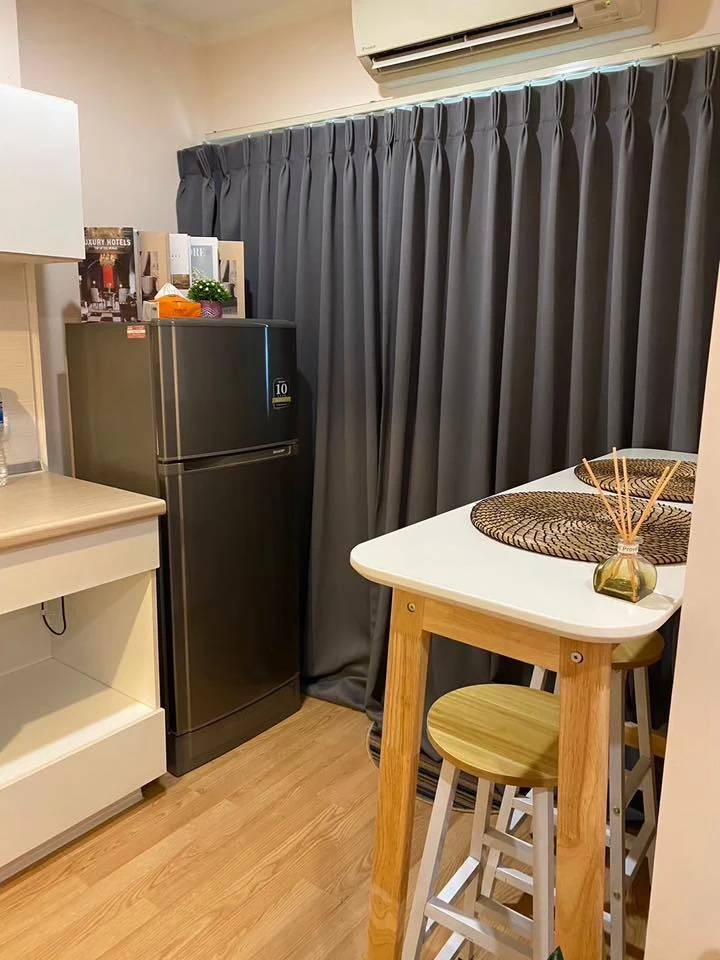 Condo for rent, Lumpini Ville Sukhumvit 109-Bearing. Ready to move in, fully furnished. Affordable price. Book now before it's too late!