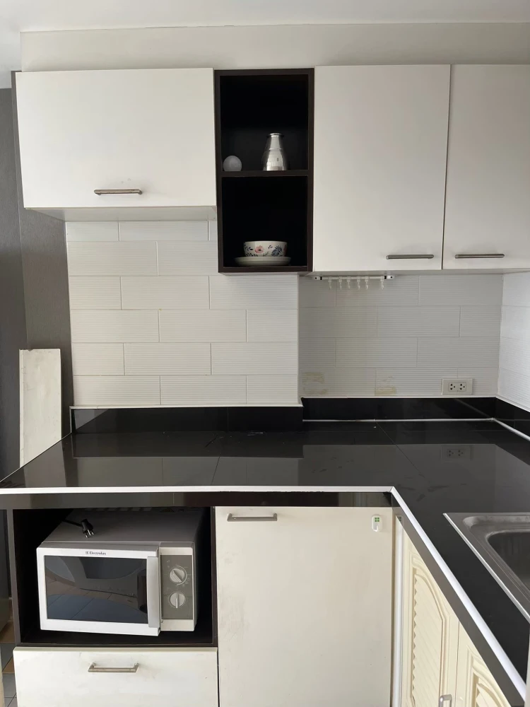 Condo for rent, Lumpini Ville Sukhumvit 77, spacious room, lots of usable space, good price, come and reserve quickly, don't miss out.