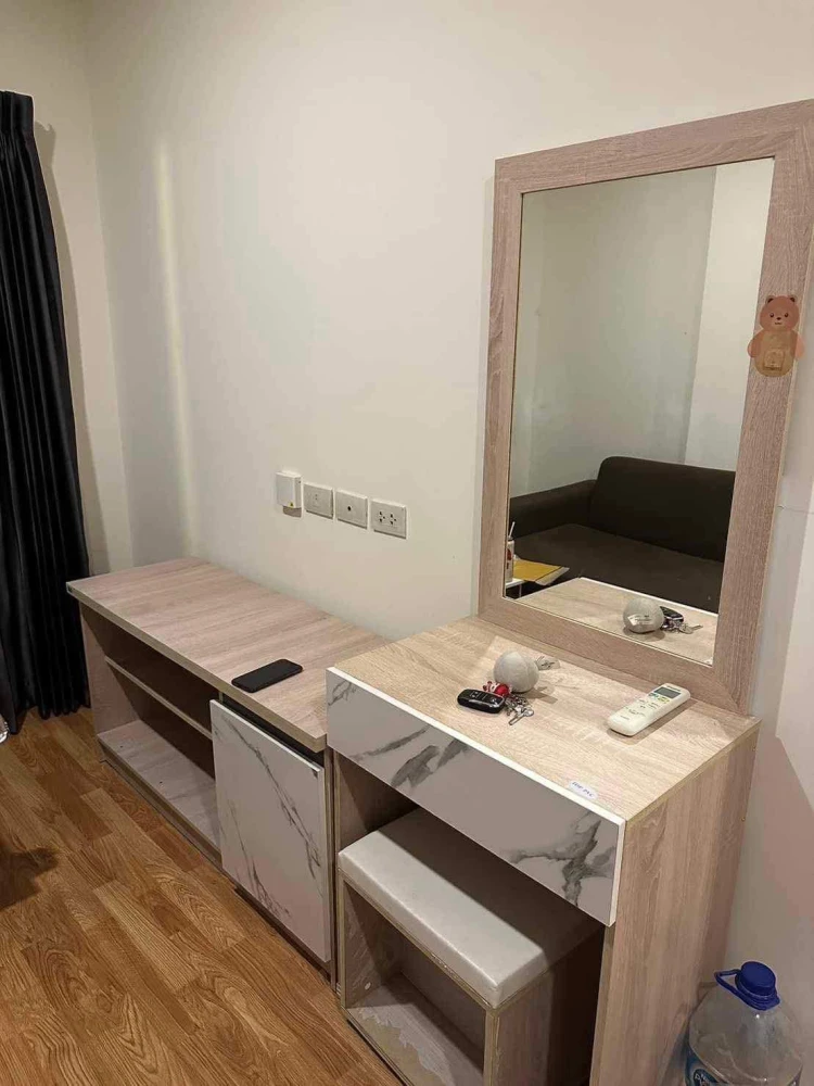For rent, Lumpini Ville Condo, Sukhumvit 76-Bearing Station 2, separated rooms, good price, you must book now.