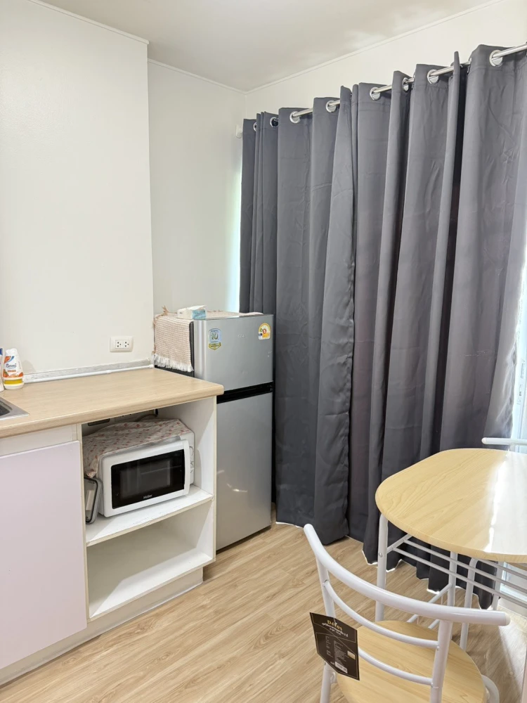 For rent!! Lumpini Ville On Nut - Lat Krabang Condo, 1st floor, Building C, beautifully decorated, ready to move in. Don't miss out!!