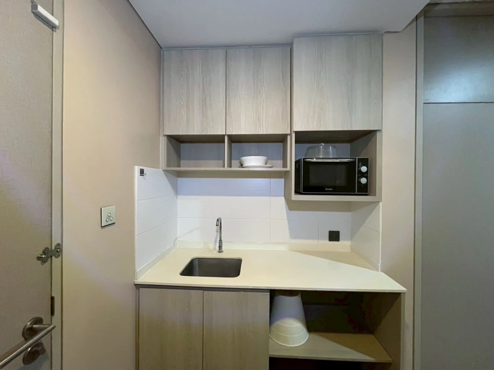 Condo for rent, Lumpini Suite, Din Daeng-Ratchaprarop, corner room, east side, Rama 9 view, can't miss it.