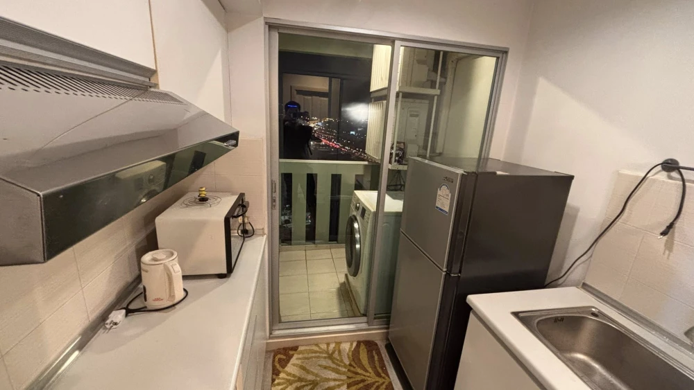 Condo for rent, Lumpini Place Rama 9-Ratchada, East room, beautiful view, good condition, do not miss.